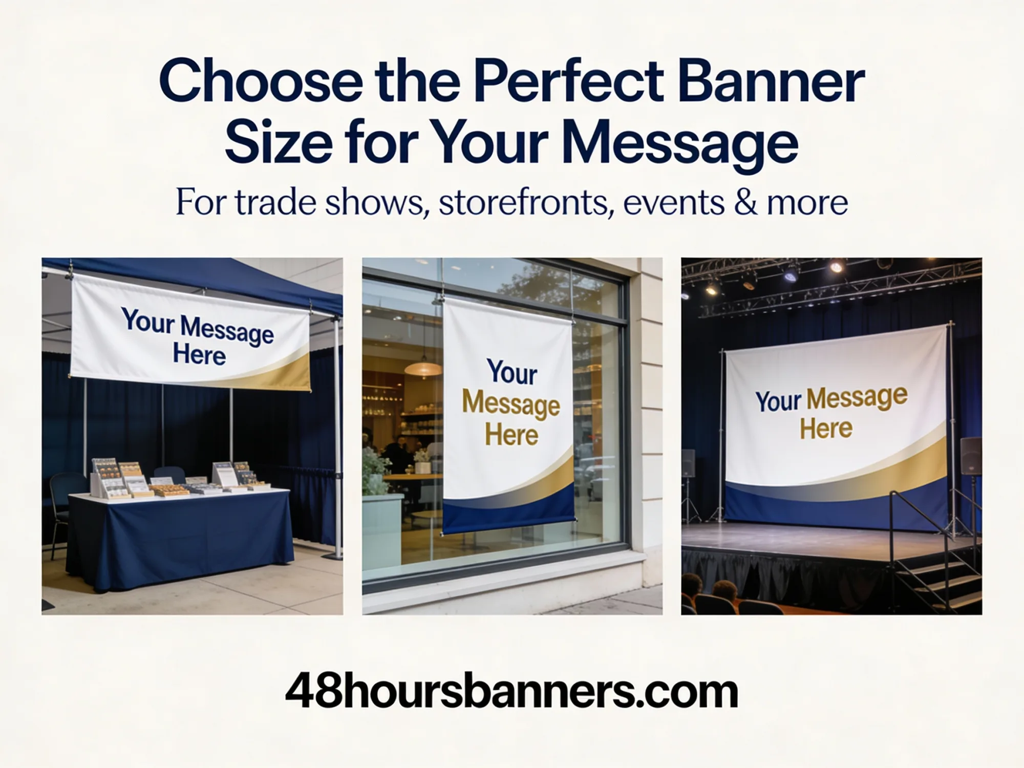 What Size Banner Do I Need? Complete Guide