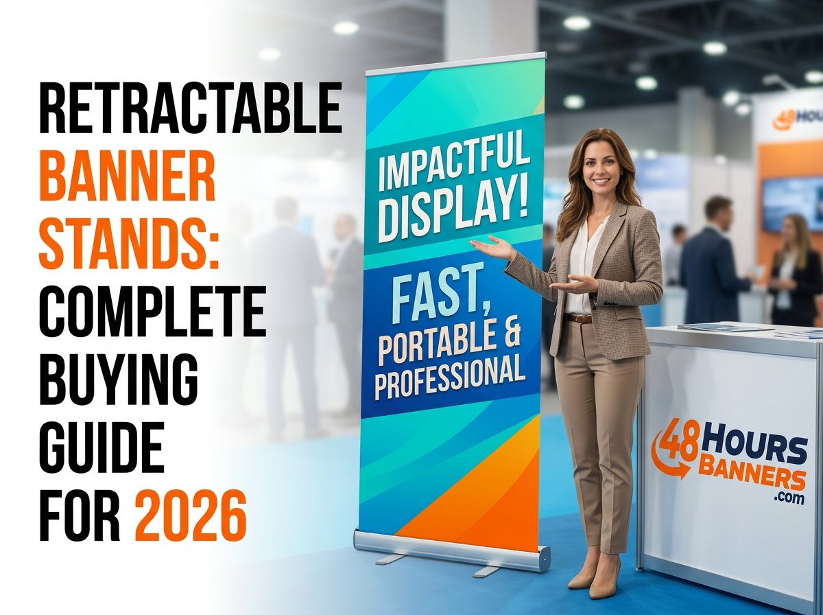 Retractable Banner Stands: Complete Buying Guide for 2026