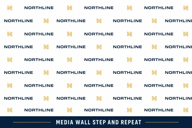 48-Hour Step and Repeat Banners | Media Wall Vinyl Backdrop | Free Design