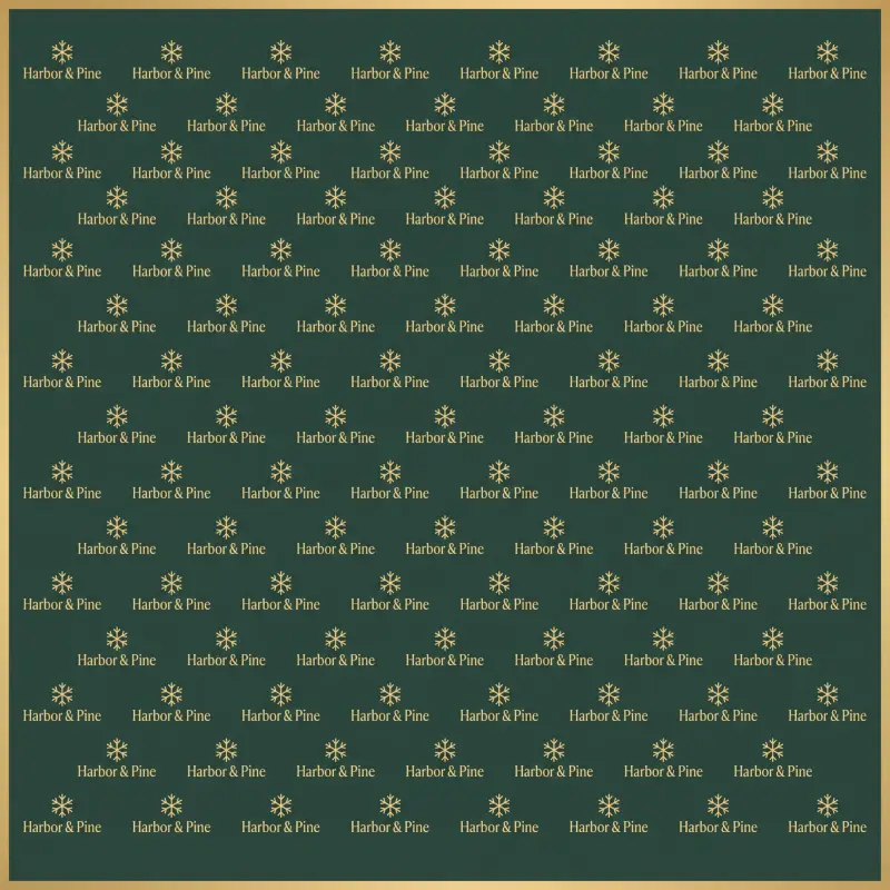 Holiday step and repeat backdrop logo grid template