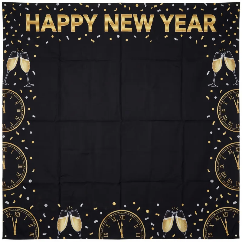 New Year’s Eve Photo Backdrop