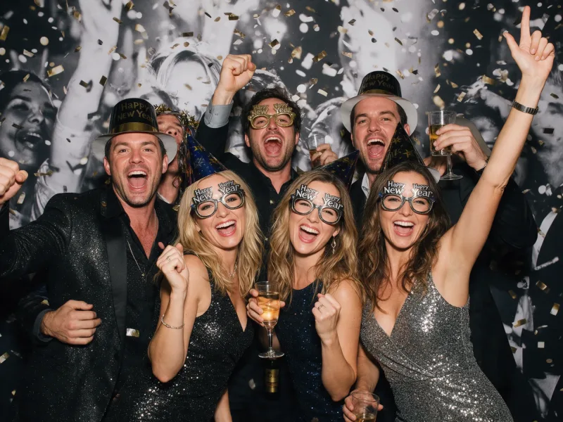 New Year’s Eve Photo Backdrop