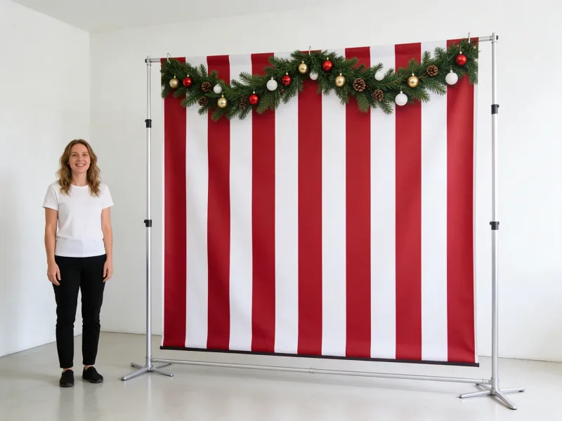 Christmas Photo Booth Backdrop