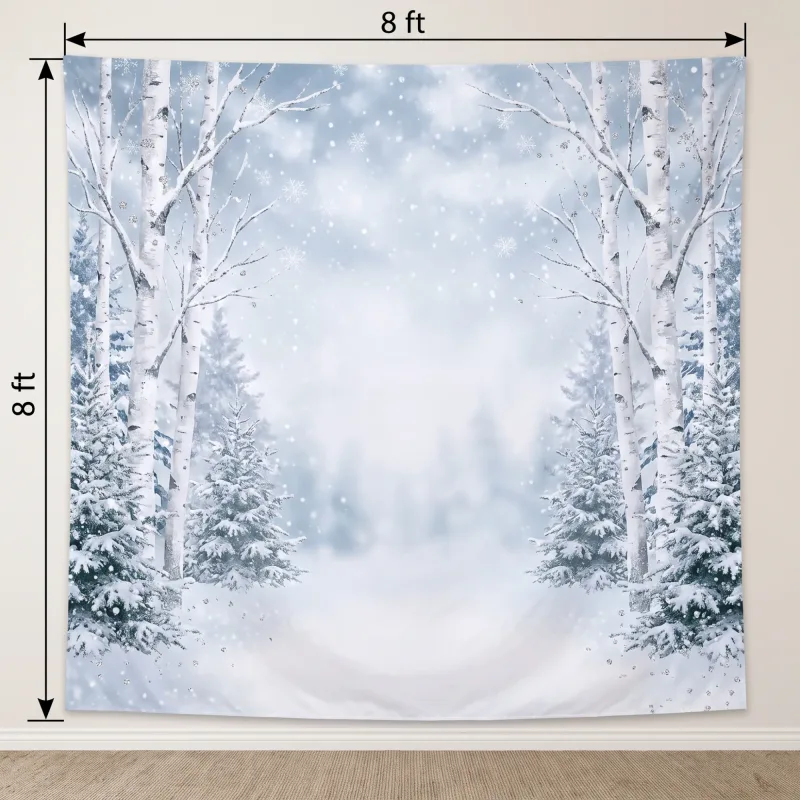 Winter Wonderland Event Backdrop