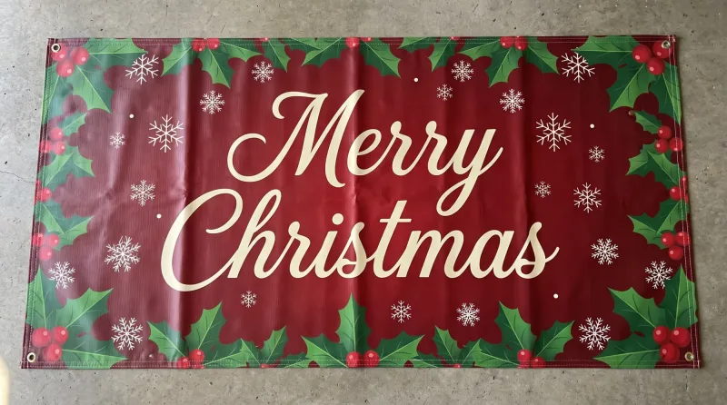 Merry Christmas Banner