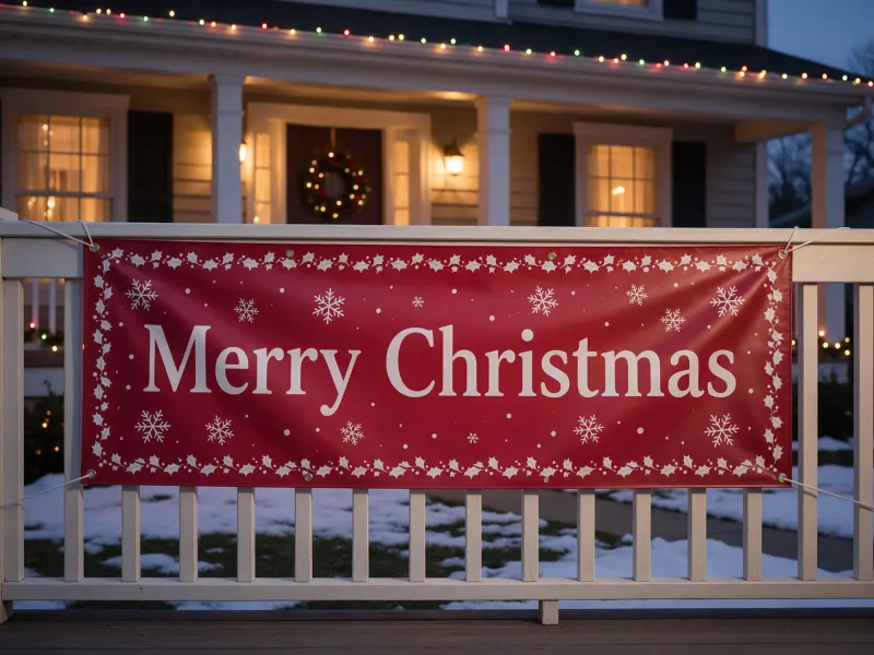 Merry Christmas Banner