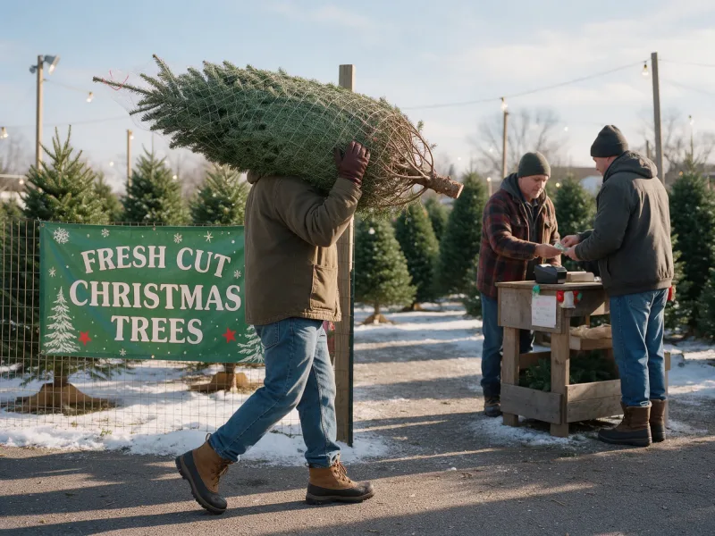 Christmas Tree Lot Banner