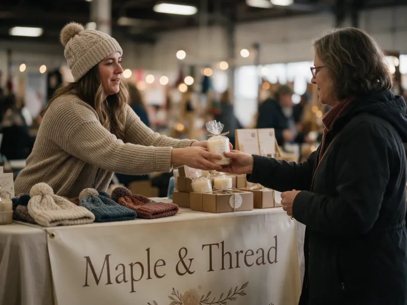 Holiday Market and Craft Fair Vendor Banner