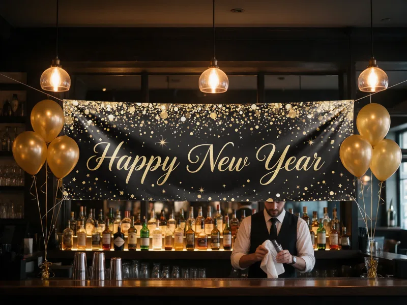 Happy New Year Banner