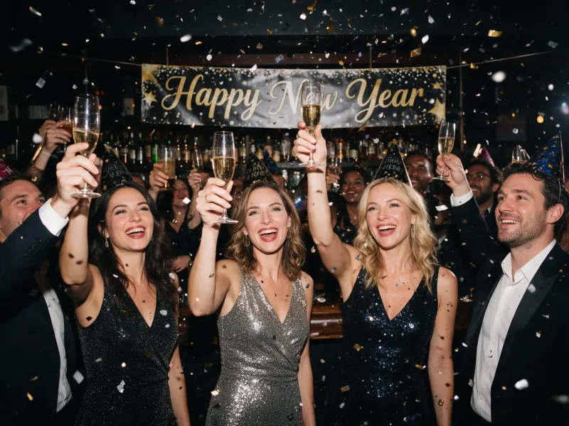 Happy New Year Banner