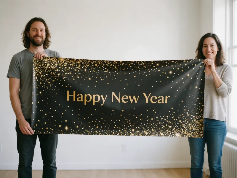 Happy New Year Banner