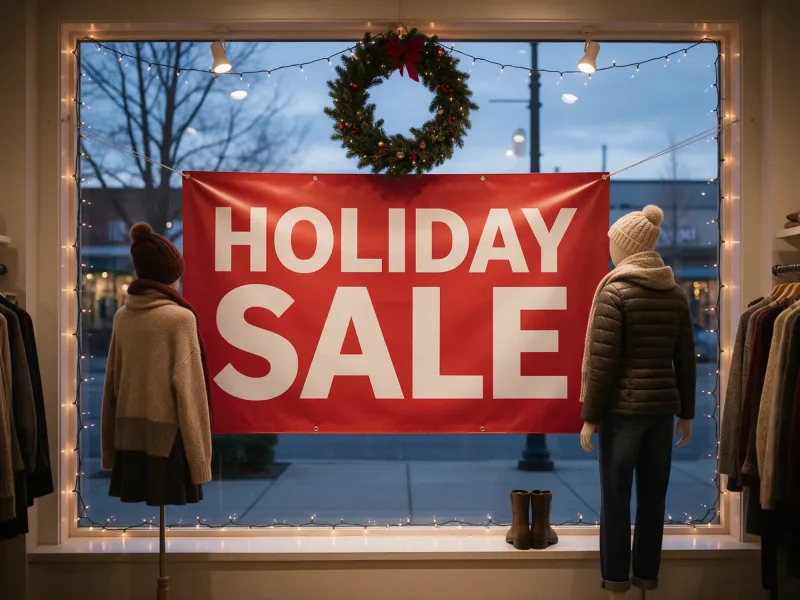 Holiday Sale and Storefront Sale Banner