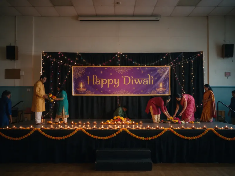 Diwali Banner and Backdrop