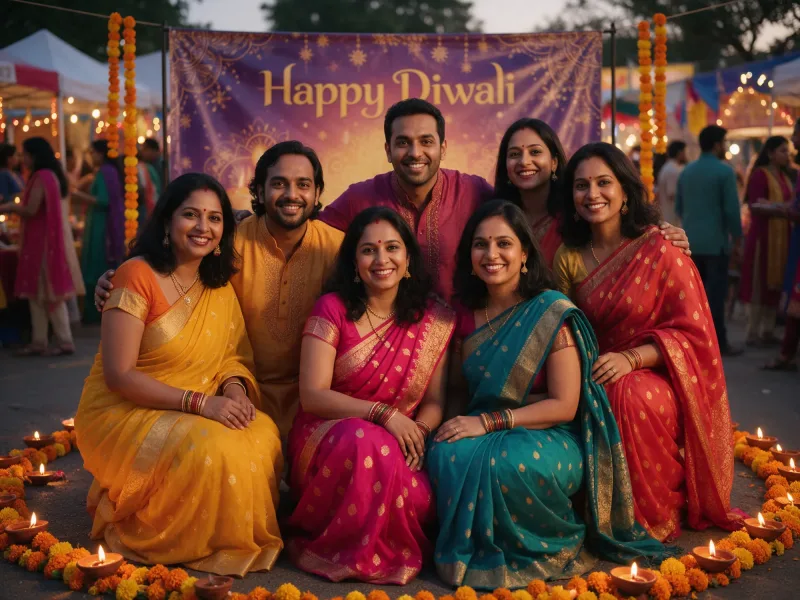 Diwali Banner and Backdrop