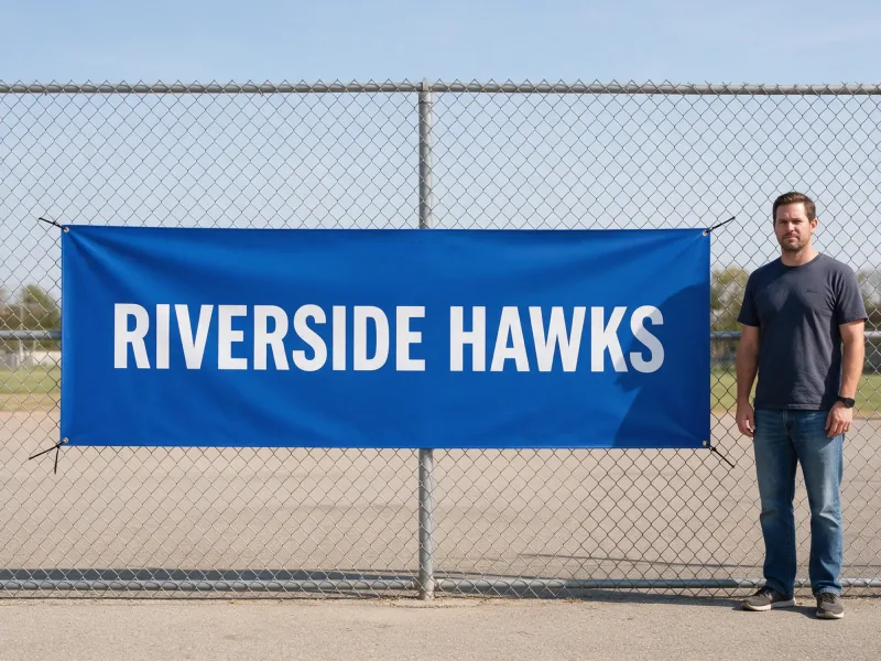 Custom team banner 3x6 size