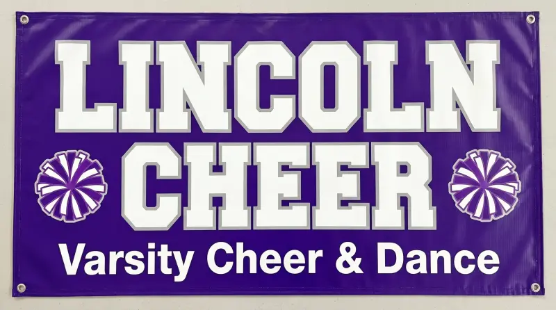 Cheer and Dance Team Banner