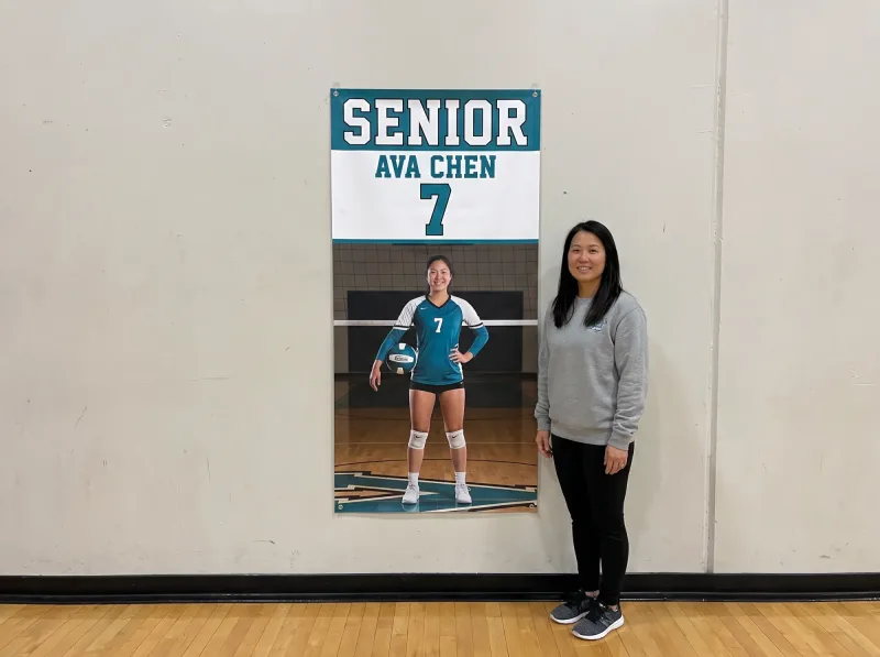 Senior banner 2x4 size