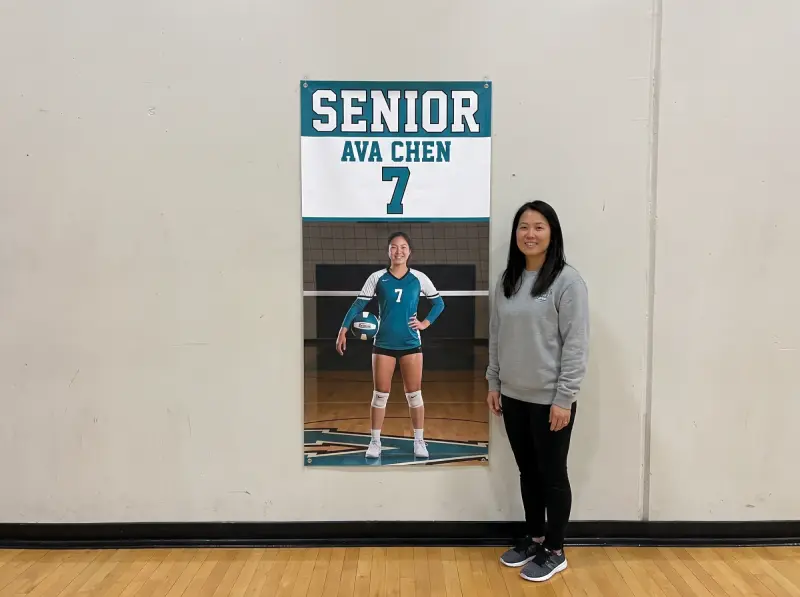 Senior banner 2x4 size