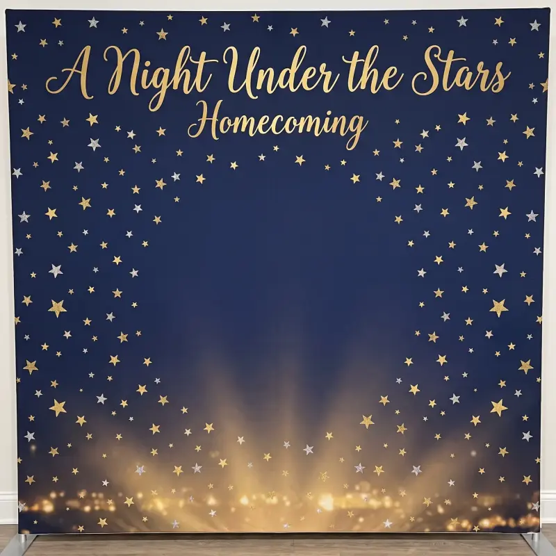 Homecoming Dance Photo Backdrop
