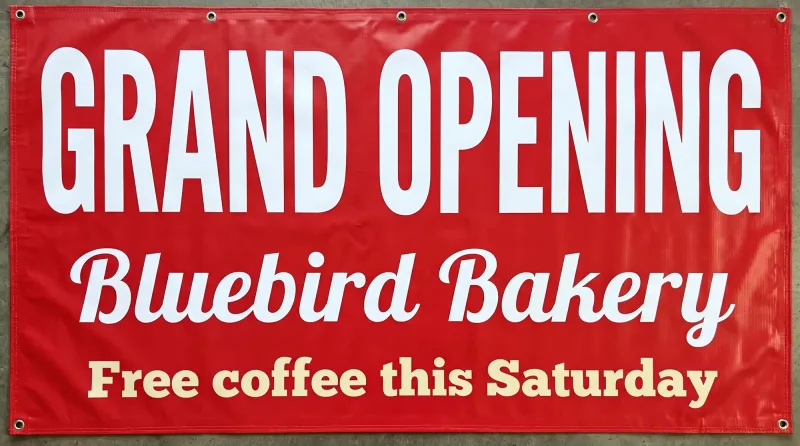 Grand Opening Banner
