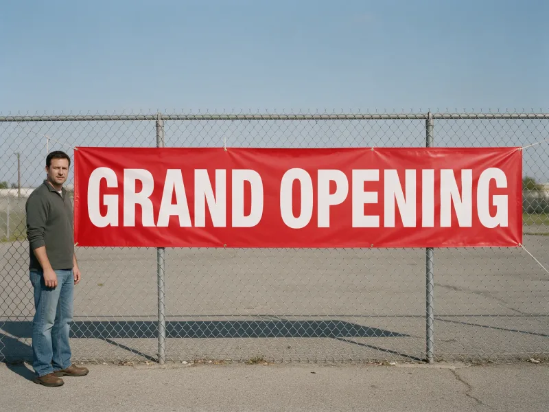 Grand Opening Banner