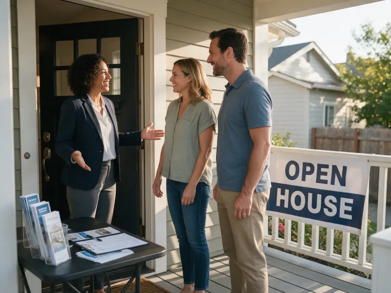 Open House and Real Estate Banner