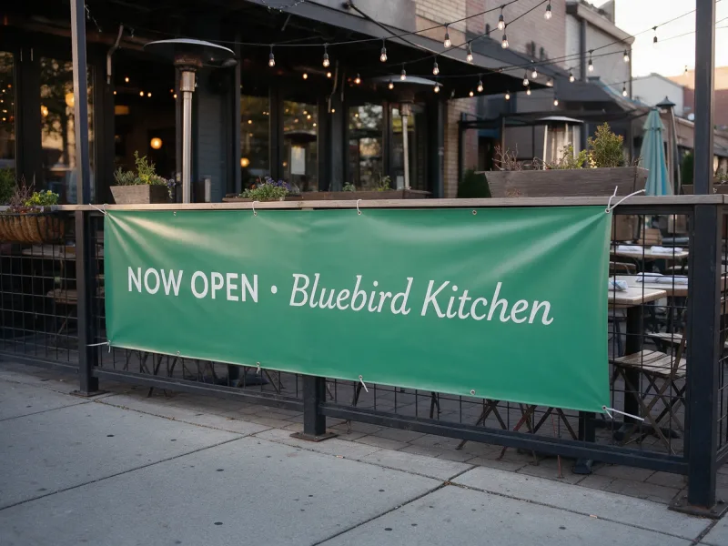 Restaurant and Menu Banner