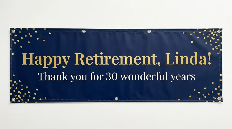 Retirement Banner