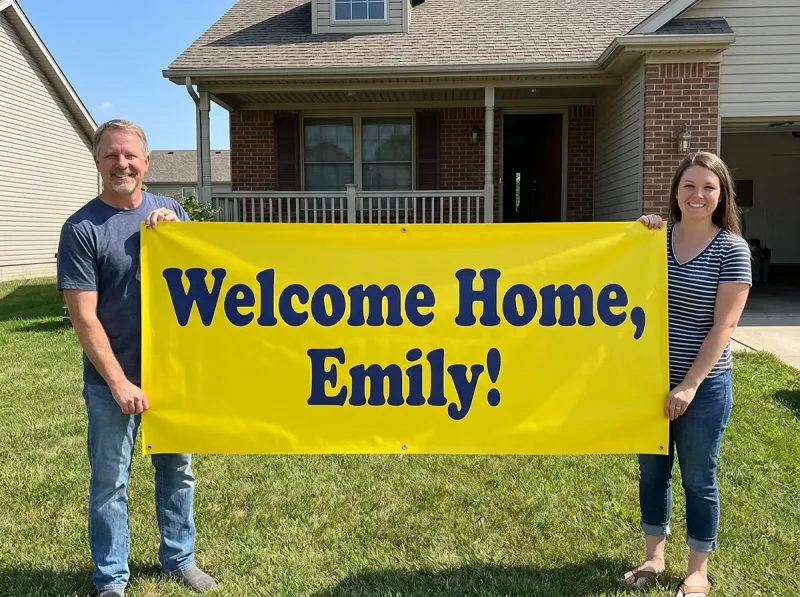 Welcome Home Banner
