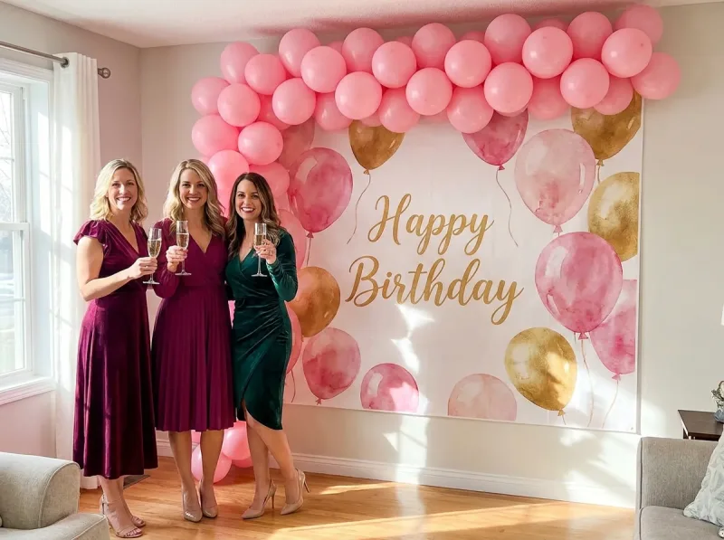 Birthday Photo Backdrop