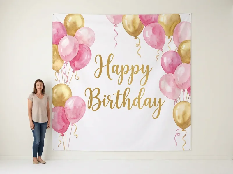 Birthday Photo Backdrop