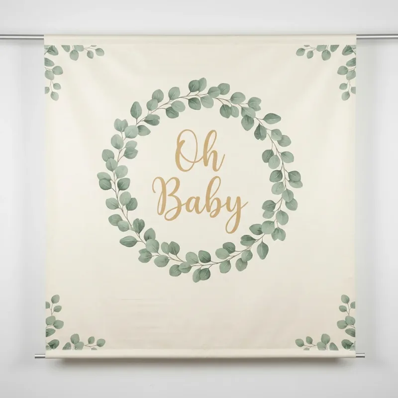 Baby Shower Backdrop