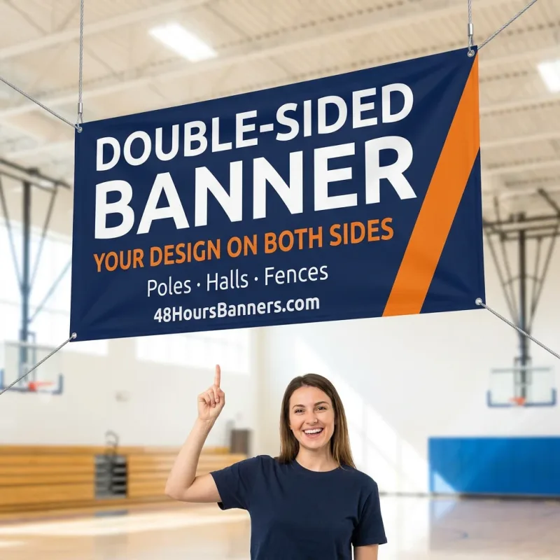 Double-Sided Vinyl Banners