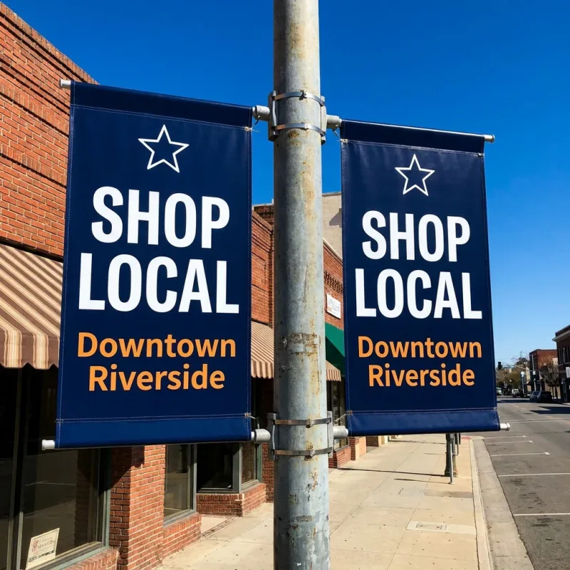Double-Sided Vinyl Banners