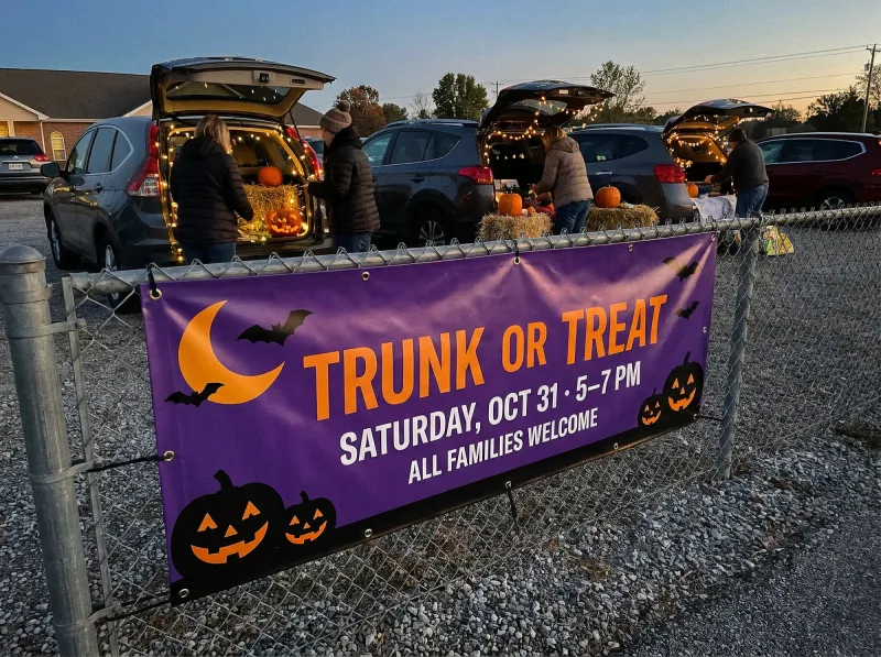 Trunk or Treat Banner