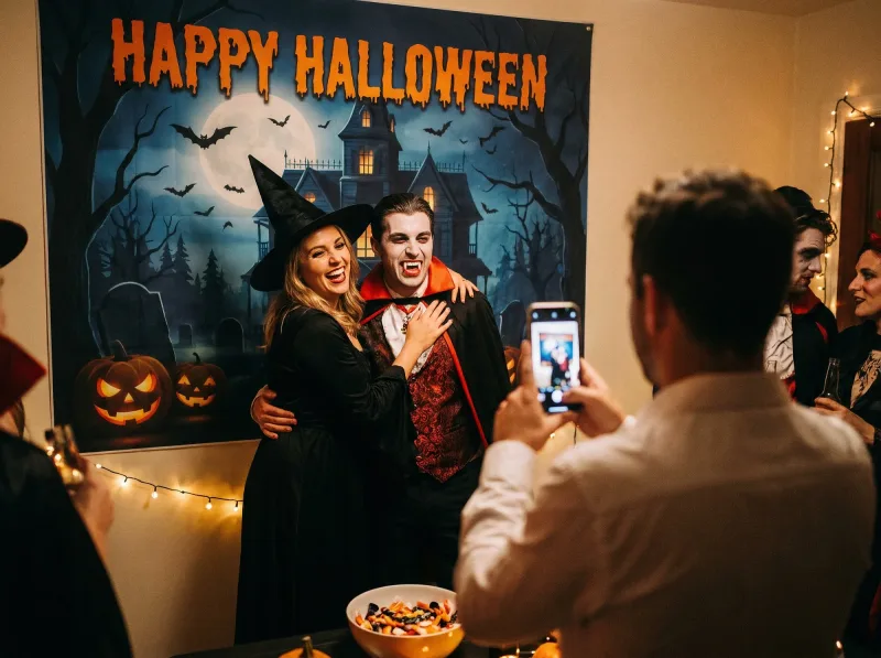 Halloween Photo Backdrop