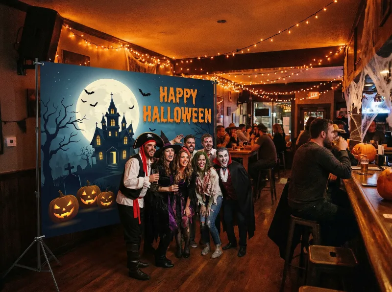 Halloween Photo Backdrop