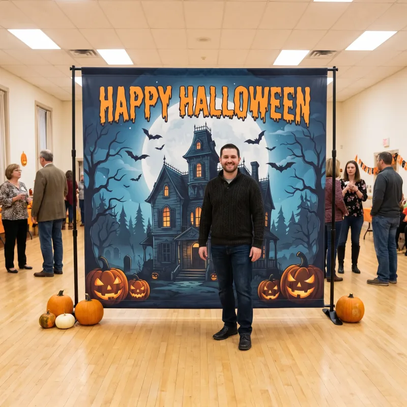Halloween Photo Backdrop