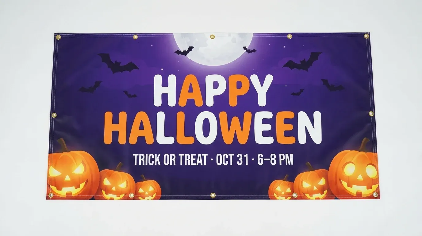 Halloween Banner ready design