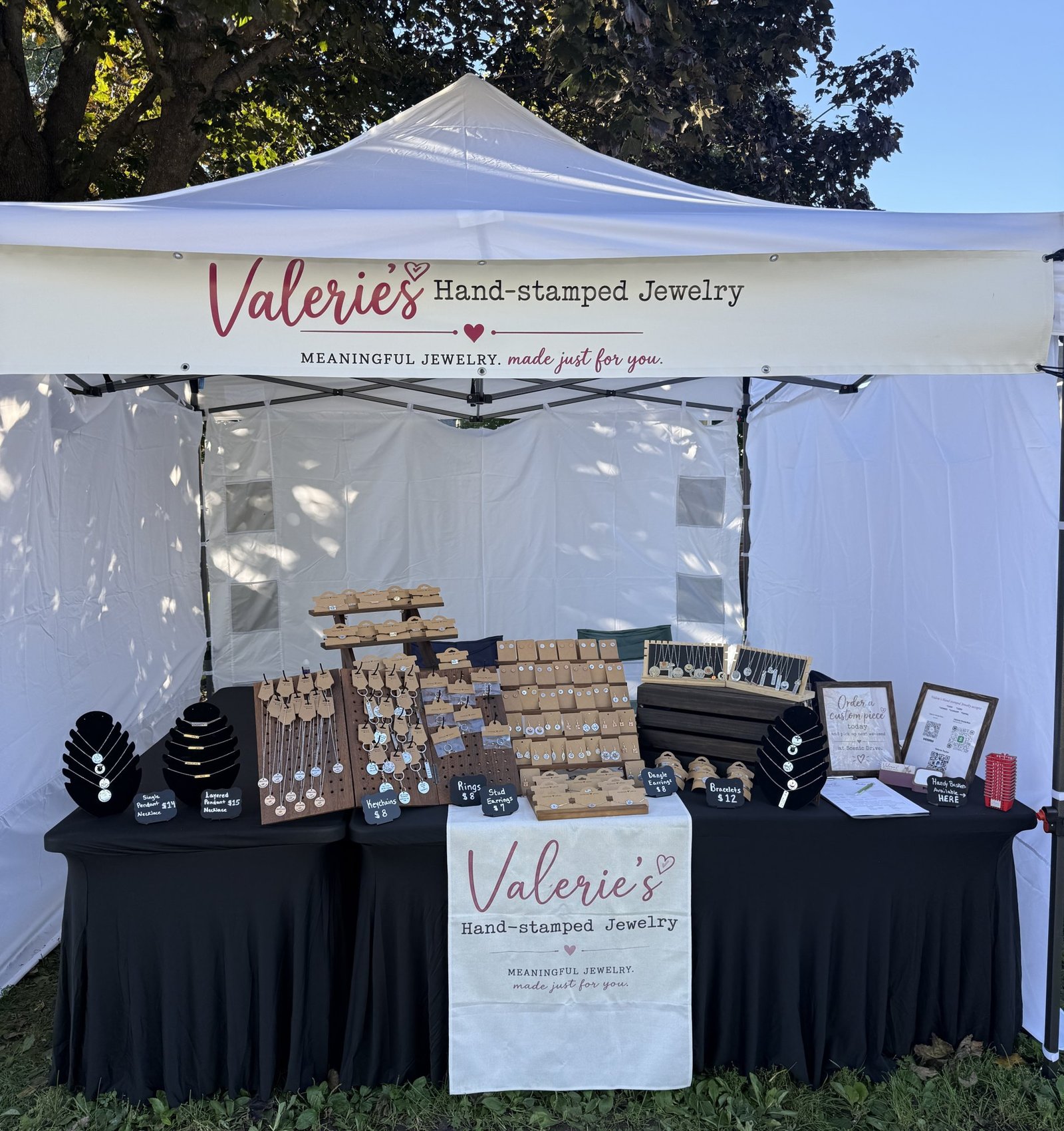 Customer photo from Valerie Hinderliter of their 48-Hour Vinyl Banners | Fast Express Printing & Shipping | Free Custom Design