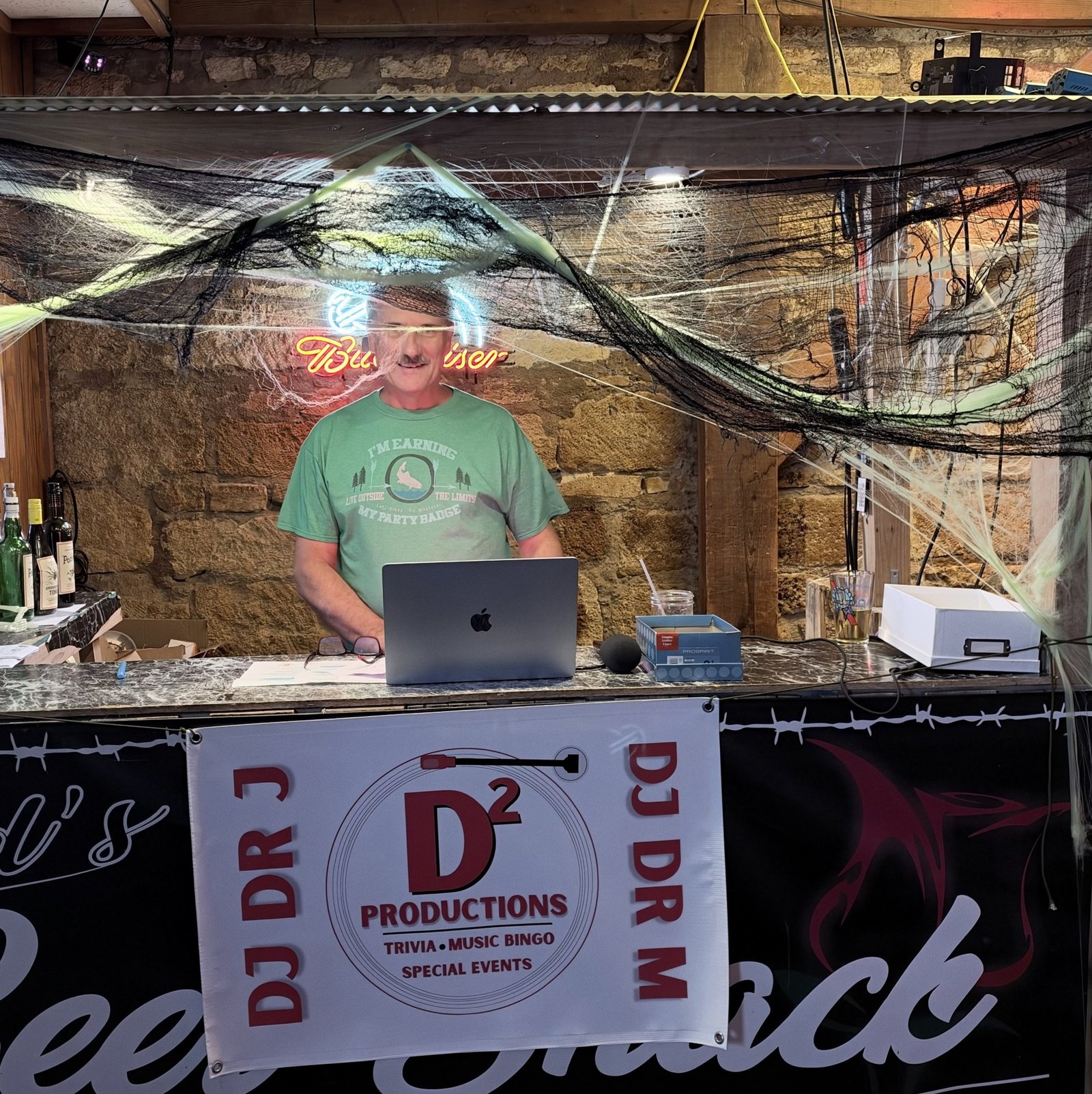 Customer photo of their banner