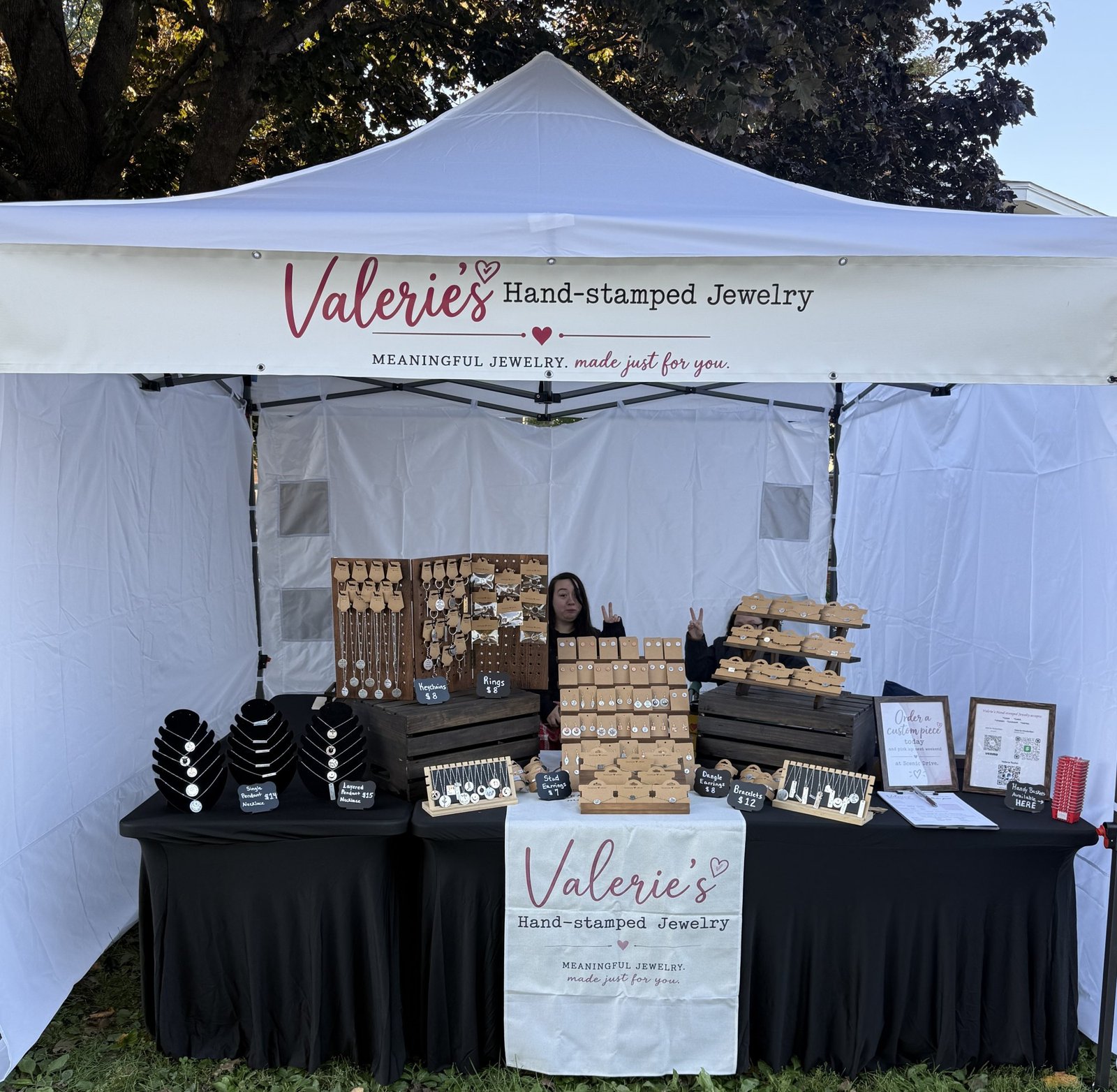 Customer photo from Valerie Hinderliter of their 48-Hour Vinyl Banners | Fast Express Printing & Shipping | Free Custom Design